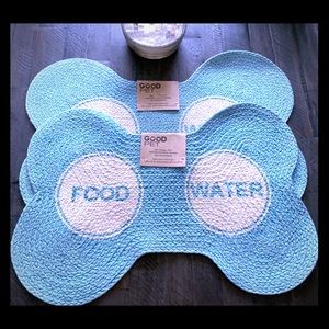 SOLD- NEVER USED Good Pet Mats for Food and Water